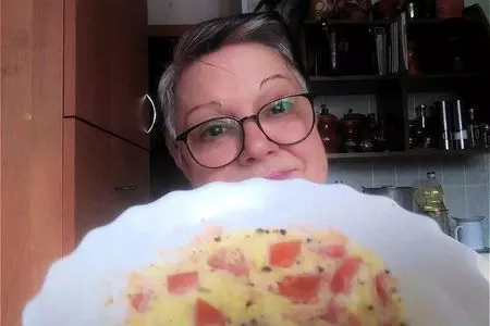 Омлет в чашке: шаг 7