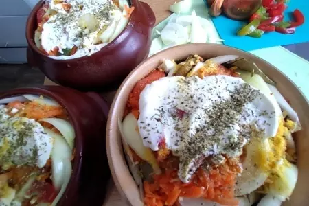Мясо с овощами в горшочках: шаг 15