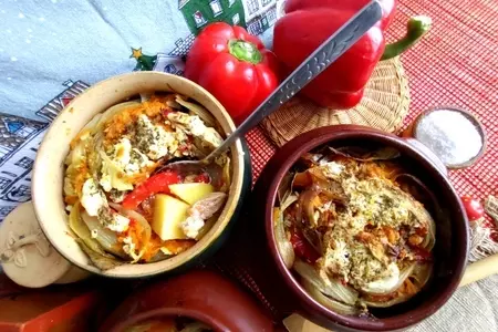 Мясо с овощами в горшочках: шаг 20