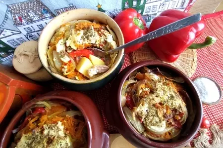 Мясо с овощами в горшочках: шаг 21