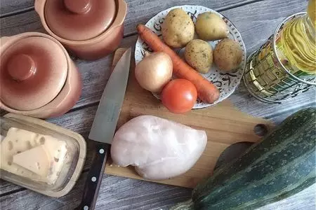 Мясо в горшочке: шаг 1