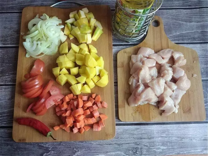 Мясо в горшочке: шаг 2