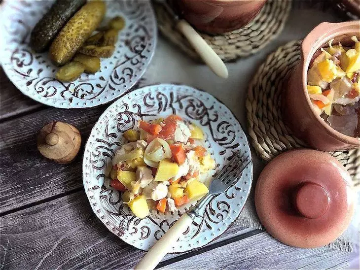 Мясо в горшочке: шаг 7