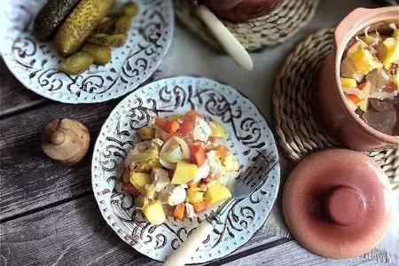 Мясо в горшочке: шаг 7