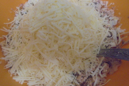 Закусочный торт "мимоза" с салатный соусом махеевъ: шаг 5