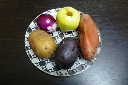 Галета "три картошки с курицей": шаг 2