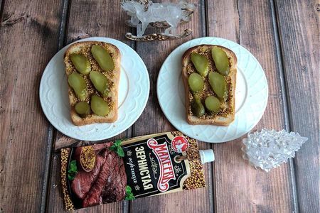 Горячие тосты с сыром и орехами "махеевъ-ские": шаг 3