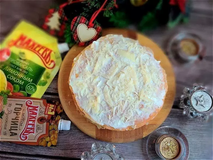Блинный пирог "махеевъ-ский рождественский": шаг 16