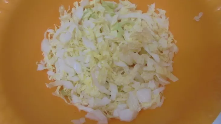 Салат с мидиями и овощами по махеевски: шаг 5