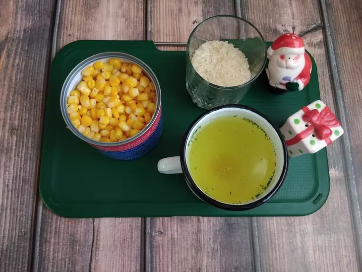 Махеевъ-ские окорочка с золотистым рисом и кукурузой: шаг 7