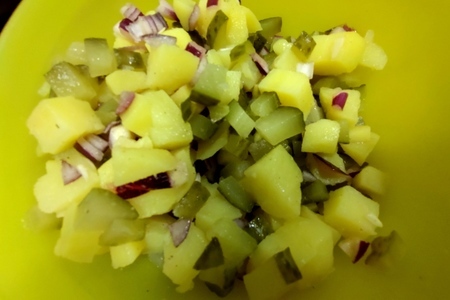 Картофельный салат постный и непостный: шаг 6
