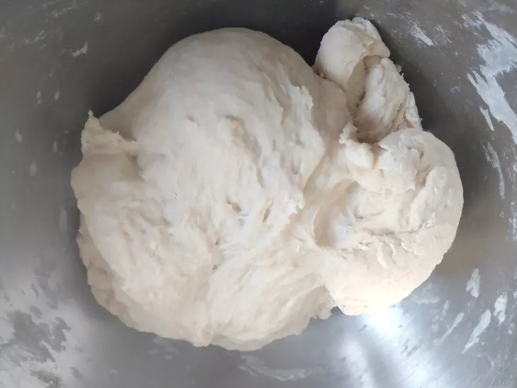 Лепёшки с сыром и творогом: шаг 3