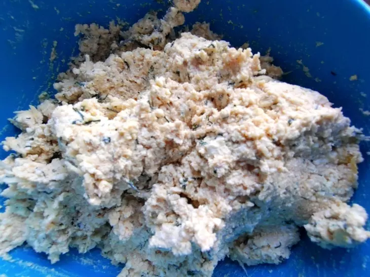 Лепёшки с сыром и творогом: шаг 9