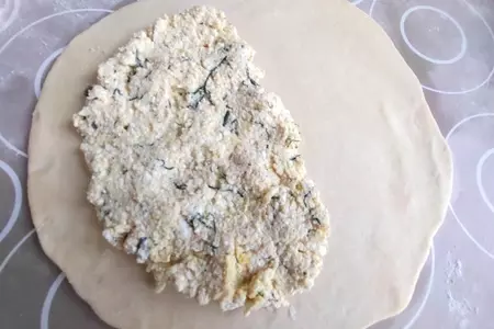 Лепёшки с сыром и творогом: шаг 11