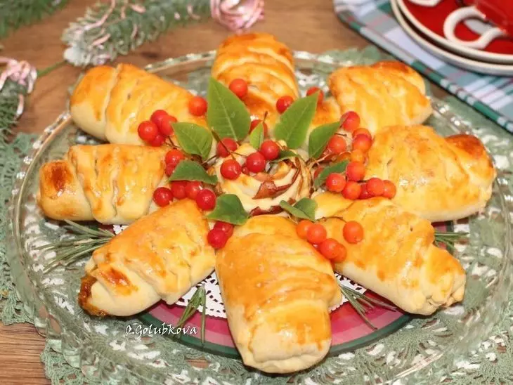 Пироги с брусникой, облепихой и яблоком: шаг 21