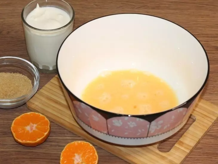 Блины с фруктовым вкусом и с начинкой #масленица2023: шаг 3