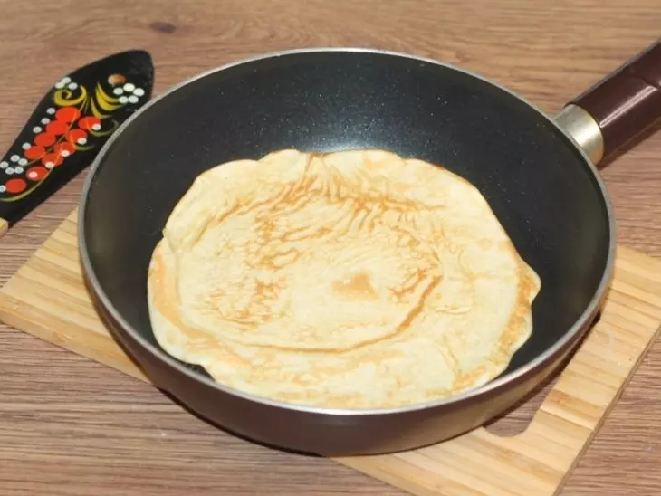 Блины с фруктовым вкусом и с начинкой #масленица2023: шаг 8