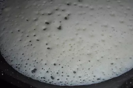 Дрожжевые блины с курицей и грибами "суперсытные" #масленица 2023: шаг 7