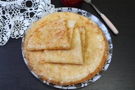 Pirinç unu "dantel" üzerinde krep #Shrovetide 2023: adım 5