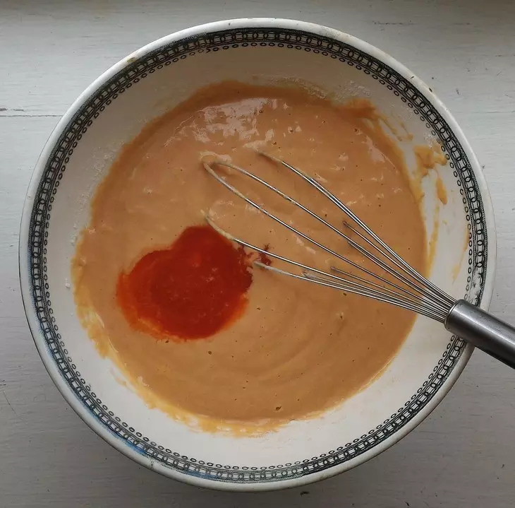 Блинчики томатные "пряные - румяные" #масленица2023: шаг 4