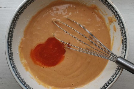 Domatesli krep "baharatlı - kırmızı" # Shrovetide 2023: adım 4