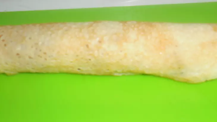 Блинные роллы запеченные с беконом и сыром "для любимых" #масленица2023: шаг 7
