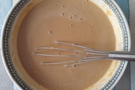 Krep "sütlü kahve" #Shrovetide 2023: adım 6