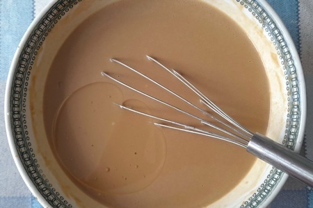 Krep "sütlü kahve" #Shrovetide 2023: adım 7