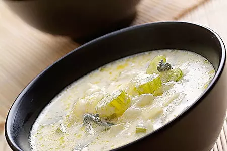 Суп с голубым сыром: шаг 7