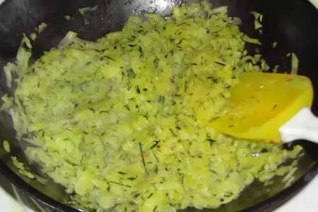Mаффины с сыром и кабачком: шаг 3