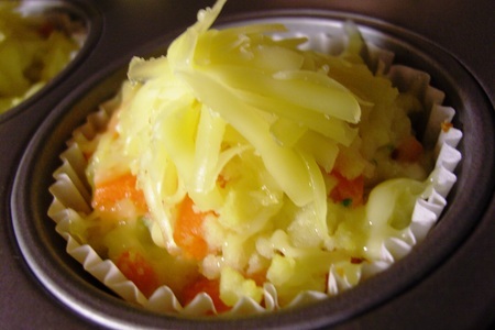 Картофельное пюре с морковкой и сыром: шаг 2
