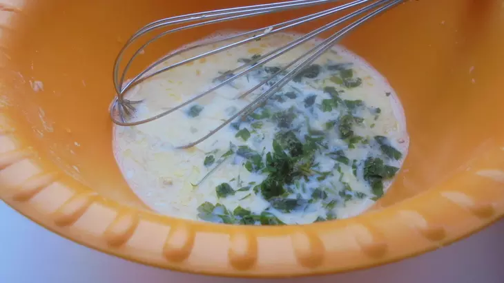 Кукурузные оладьи  "сытные да вкусные" #масленица 2023: шаг 3