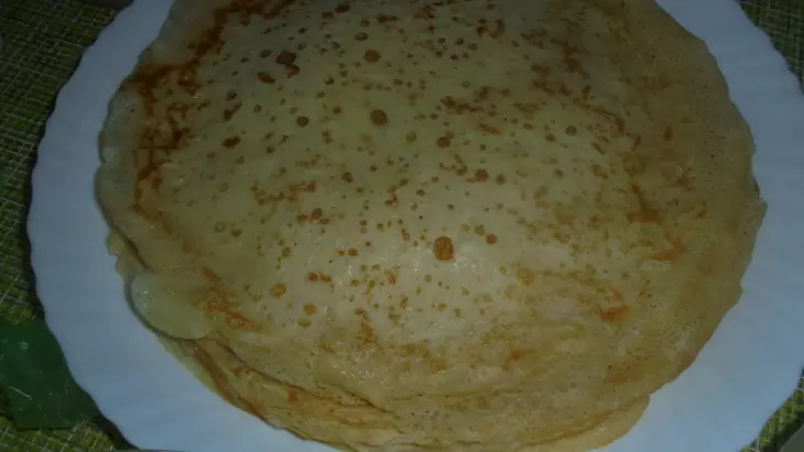 Блины с авокадо, фетой и мидиями  "блаженство вкуса"#масленица: шаг 5