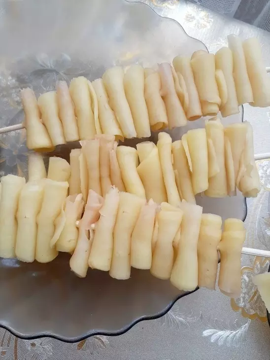 Шашлычки из картофеля в духовке: шаг 2