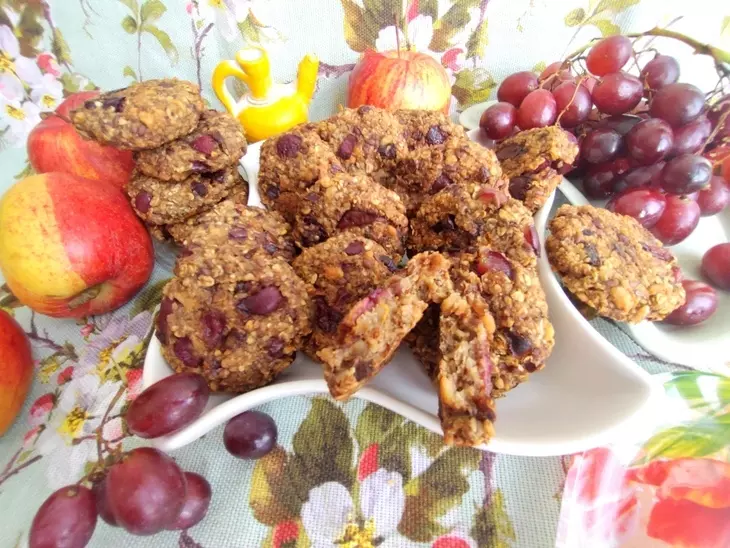 Печенье с яблоком и финиками: шаг 12