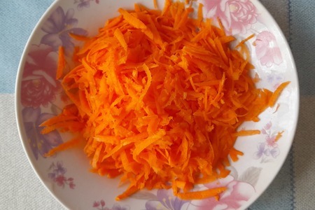 Салат с редькой и морковью: шаг 6