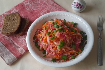 Салат с редькой и морковью: шаг 11