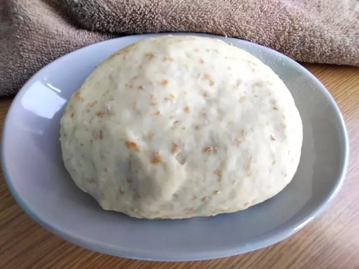 Лепёшки с картофелем и грибами: шаг 4