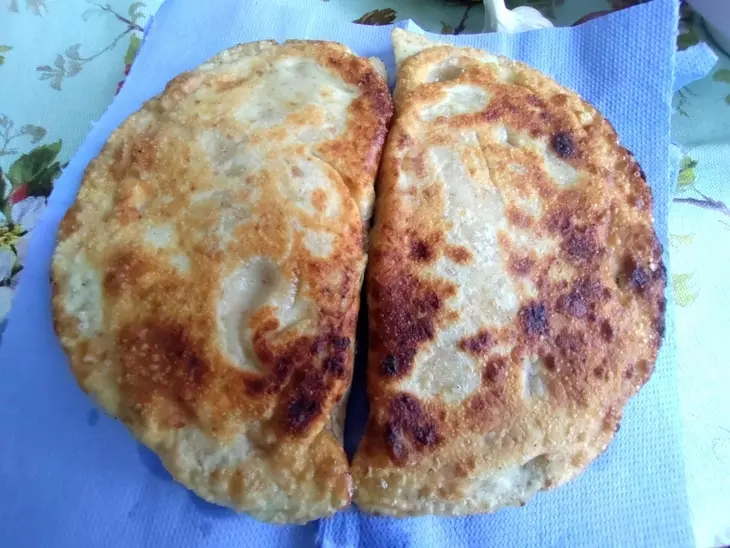 Лепёшки с картофелем и грибами: шаг 18
