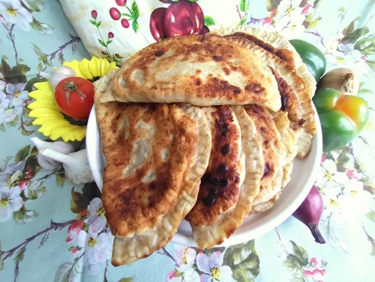 Лепёшки с картофелем и грибами: шаг 19