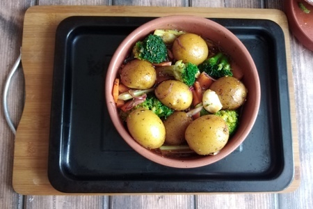 Пряные овощи-ассорти из духовки: шаг 6
