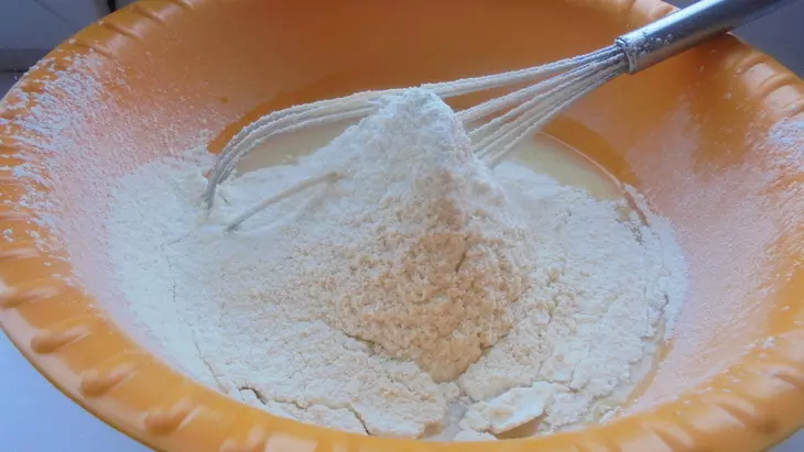 Мандариновый постный пирог: шаг 6