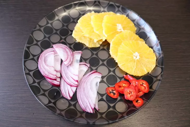 Мункачина или арабский салат из апельсинов: шаг 2