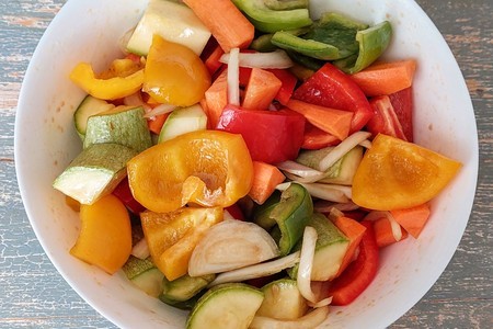 Marinated Roasted Vegetables: Step 6