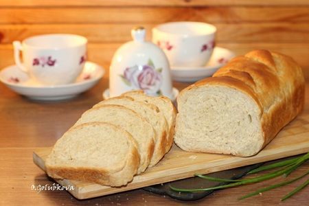 Домашний хлеб в из двух видов муки: шаг 14