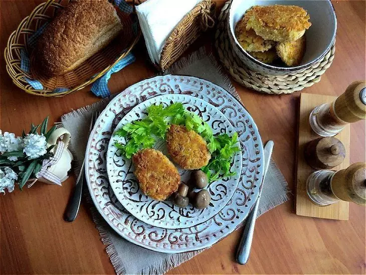 Постные котлеты геркулесово-картофельные: шаг 10