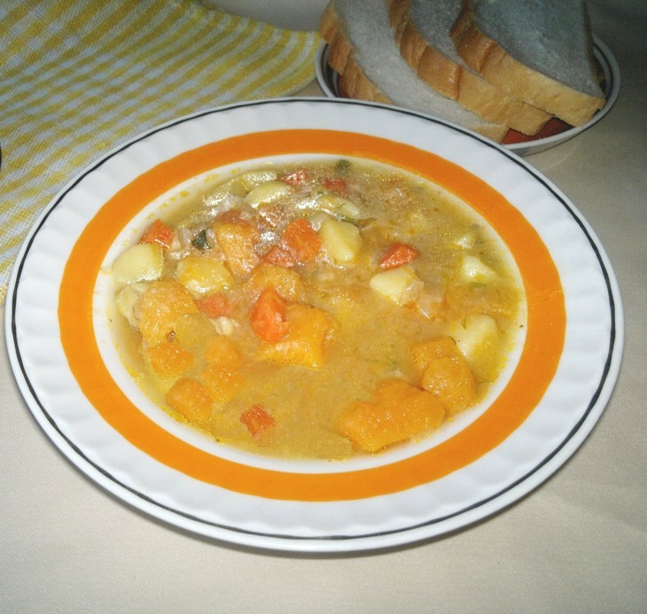 Суп с картофелем и тыквой: шаг 9