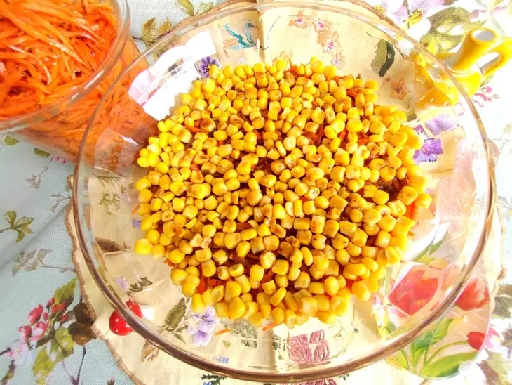 Слоёный салат с кускусом: шаг 21