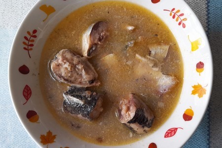 Суп с рыбой и горошком: шаг 6