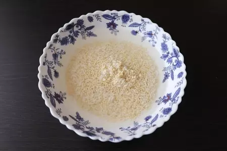 Каша "дружба" с вешенками и белыми грибами: шаг 2